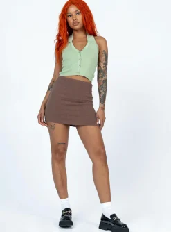Princess Polly Aydin Top Light Green Shop