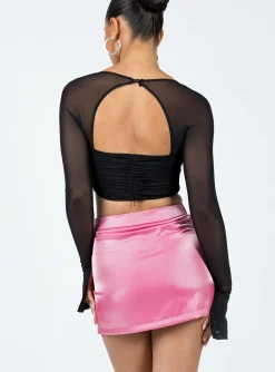 Princess Polly Ayres Mini Skirt  Pink Sale