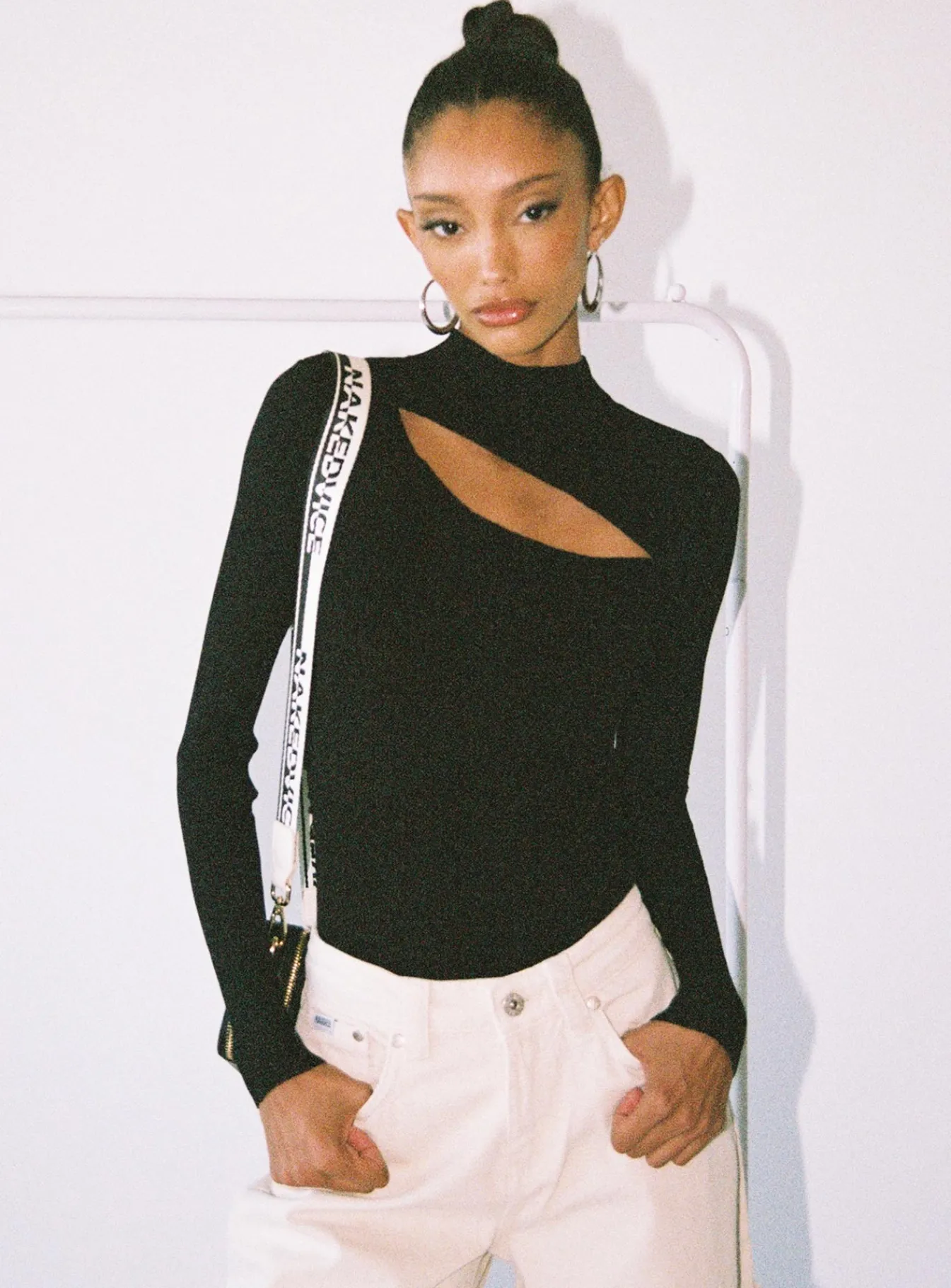 Princess Polly Azalea Long Sleeve Bodysuit Black Store
