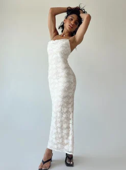 Princess Polly Azra Maxi Dress White Cheap