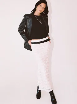 Princess Polly Azra Maxi Skirt  White Best Sale