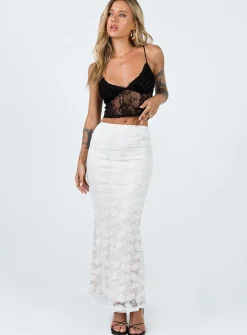 Princess Polly Azra Maxi Skirt White Best Sale