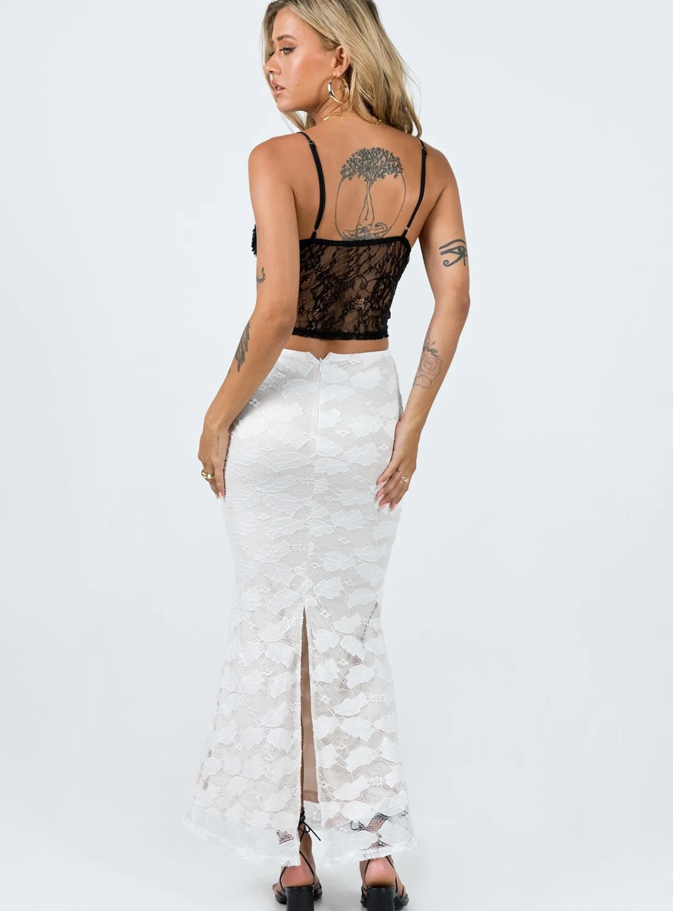 Princess Polly Azra Maxi Skirt White Best Sale