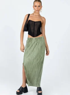 Princess Polly Azriel Strapless Bustier  Black Clearance