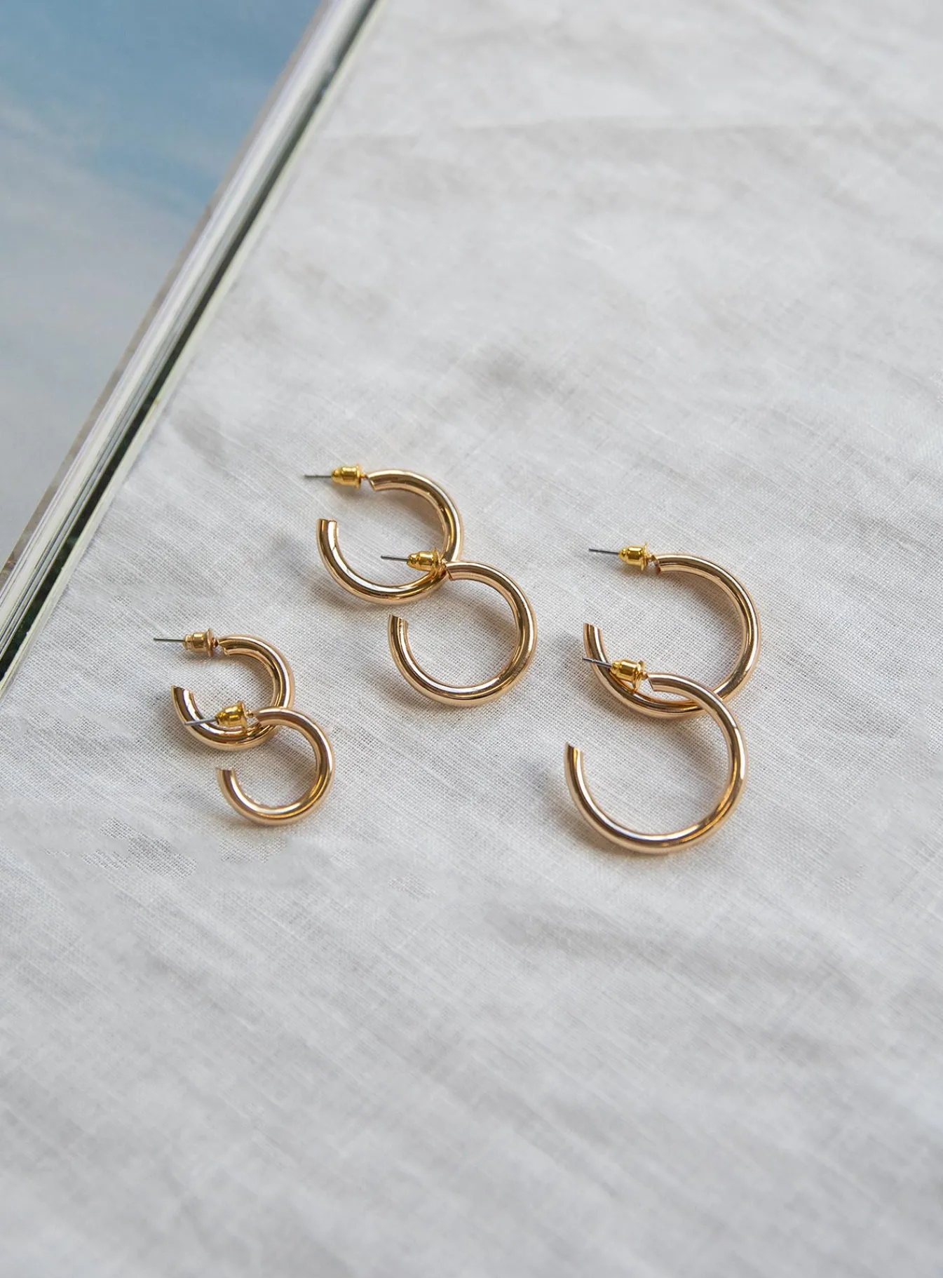 Princess Polly Back Then Hoop Pack Gold Flash Sale