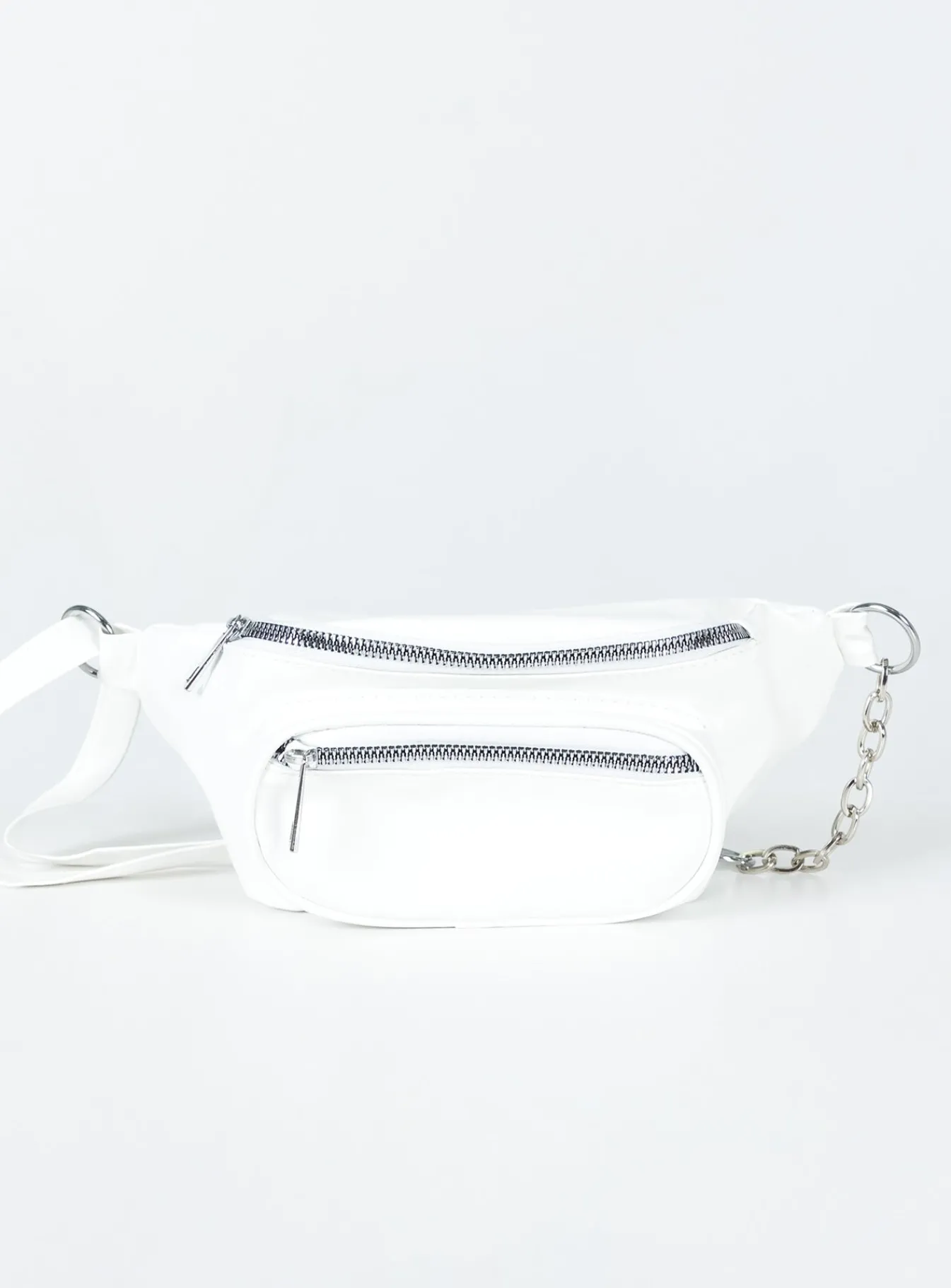 Princess Polly Backstage Crossbody Belt Bag White Flash Sale
