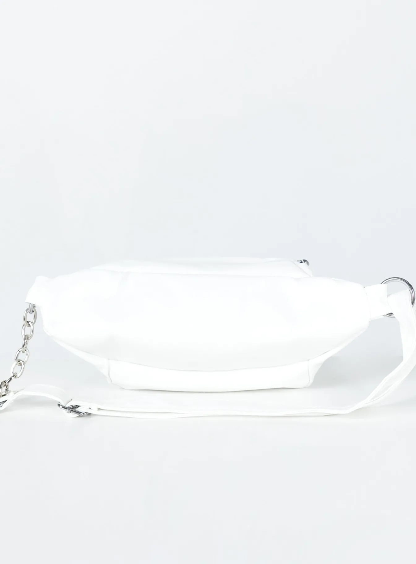 Princess Polly Backstage Crossbody Belt Bag White Flash Sale