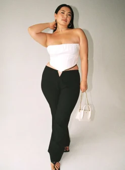 Princess Polly Bad Gal Bustiercurve White Fashion