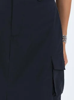 Princess Polly Baird Cargo Maxi Skirt Black Fashion