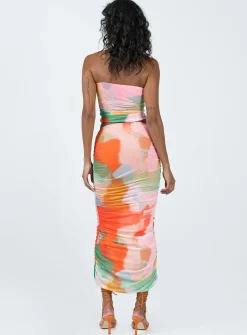 Princess Polly Balcatta Maxi Skirt  Multi Outlet