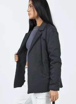 Princess Polly Ballantine Puffer Jacket Black Online