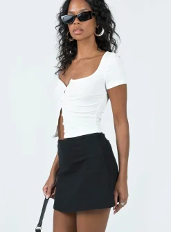 Princess Polly Banksia Mini Skirt Black Best Sale