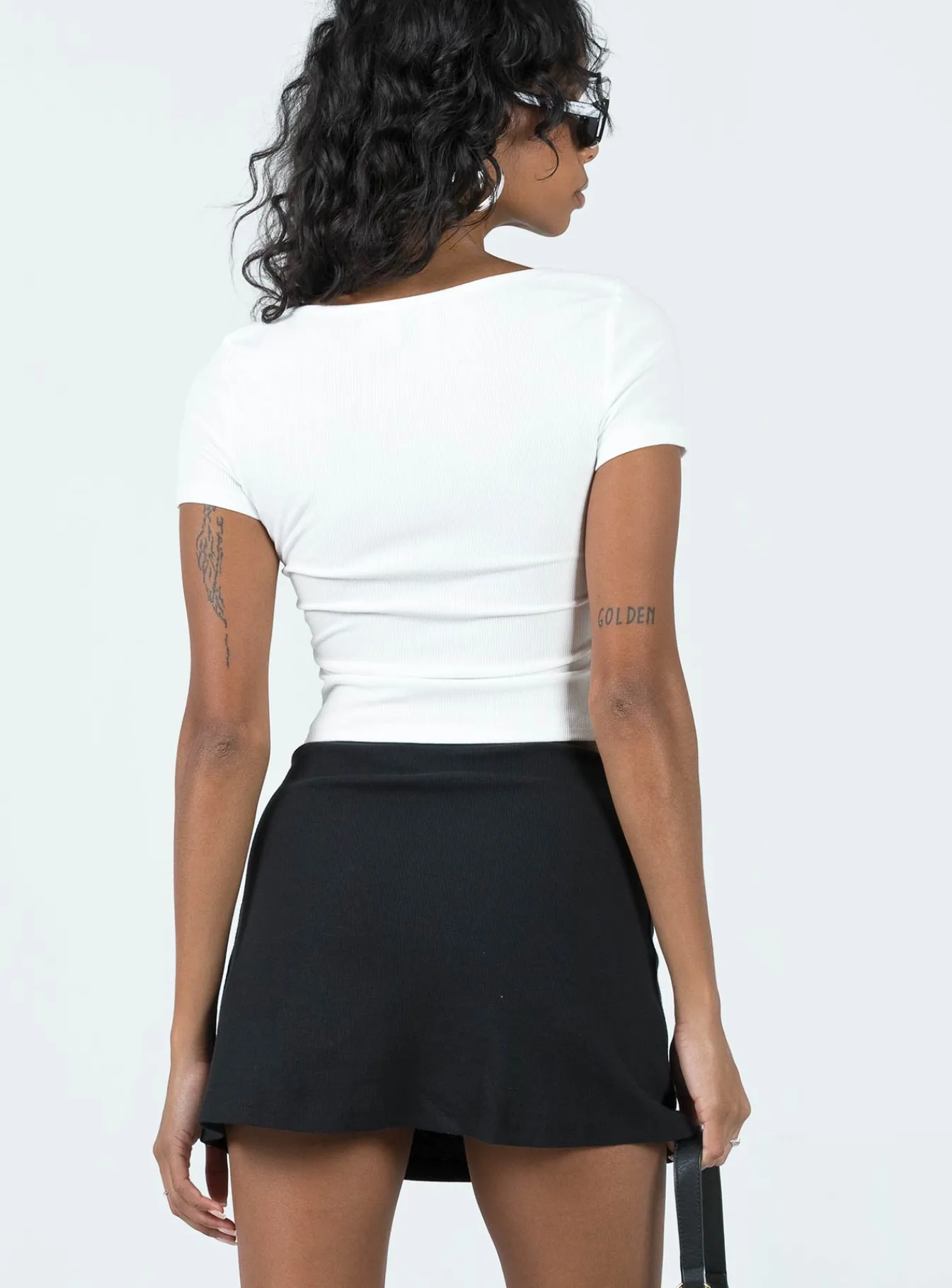Princess Polly Banksia Mini Skirt Black Best Sale
