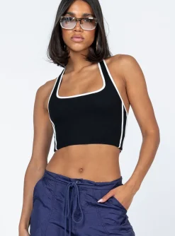 Princess Polly Bardwell Top  Black Sale
