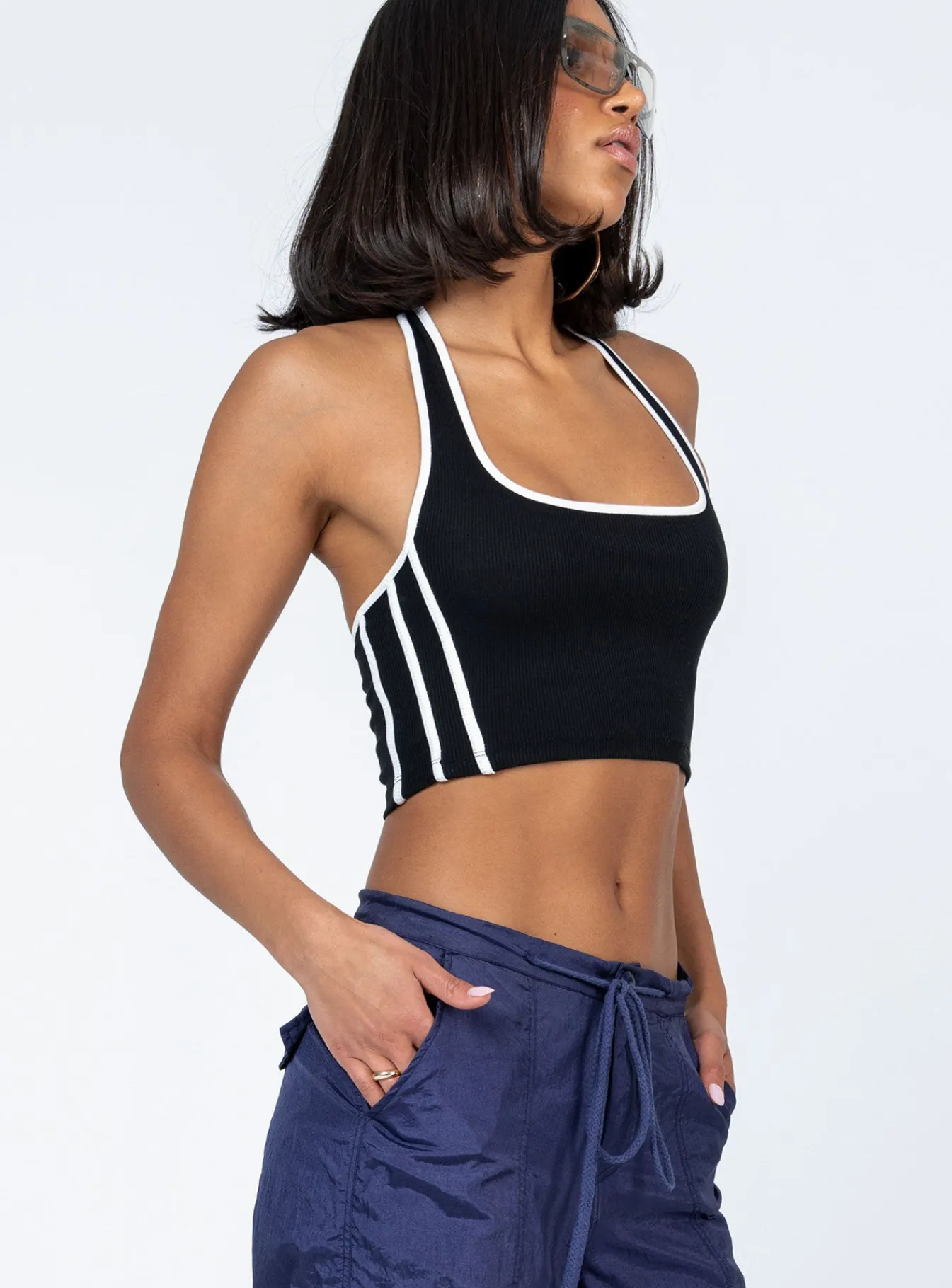 Princess Polly Bardwell Top Black Sale