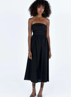 Princess Polly Barina Maxi Dress  Black Best