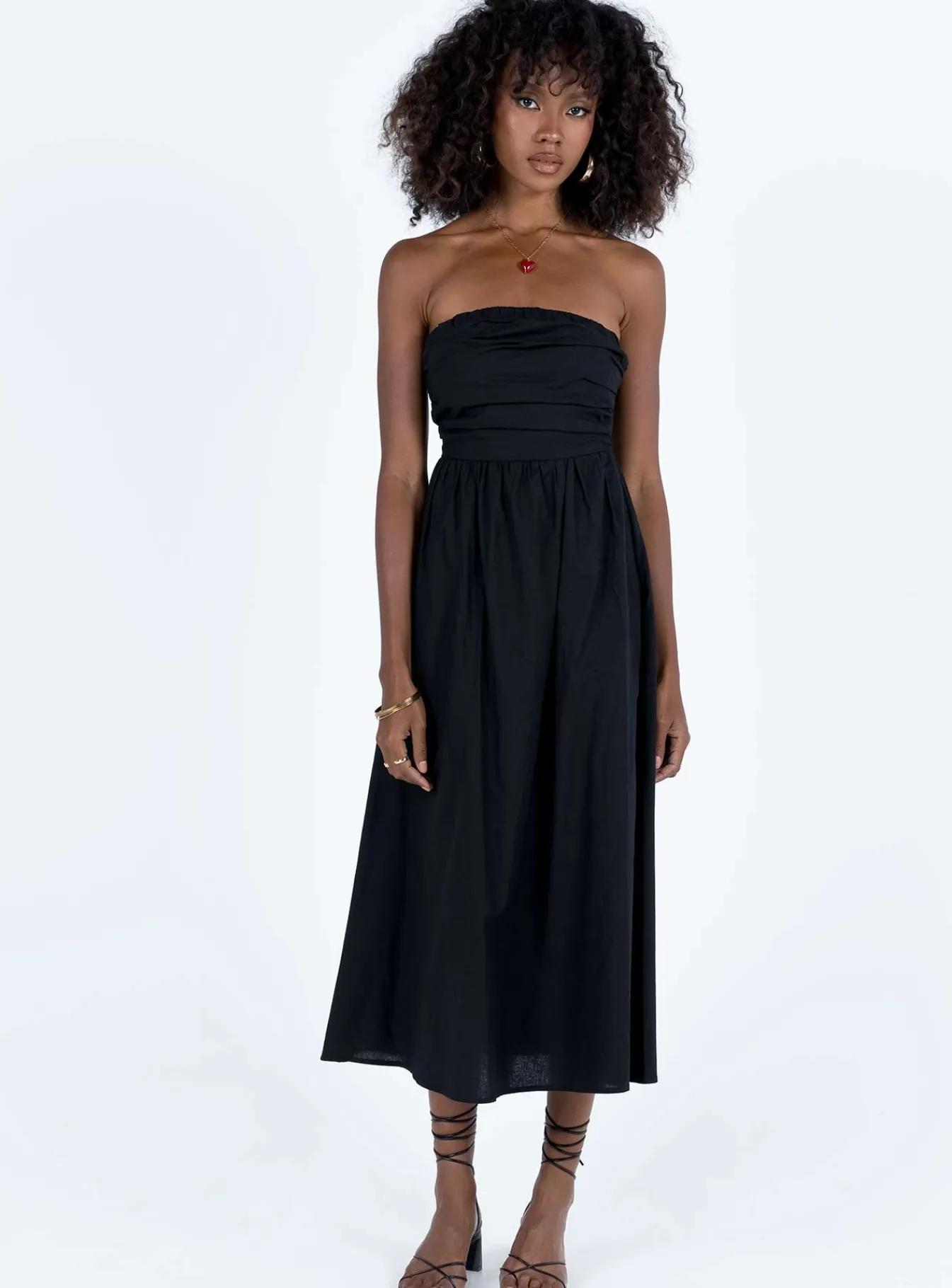 Princess Polly Barina Maxi Dress Black Best
