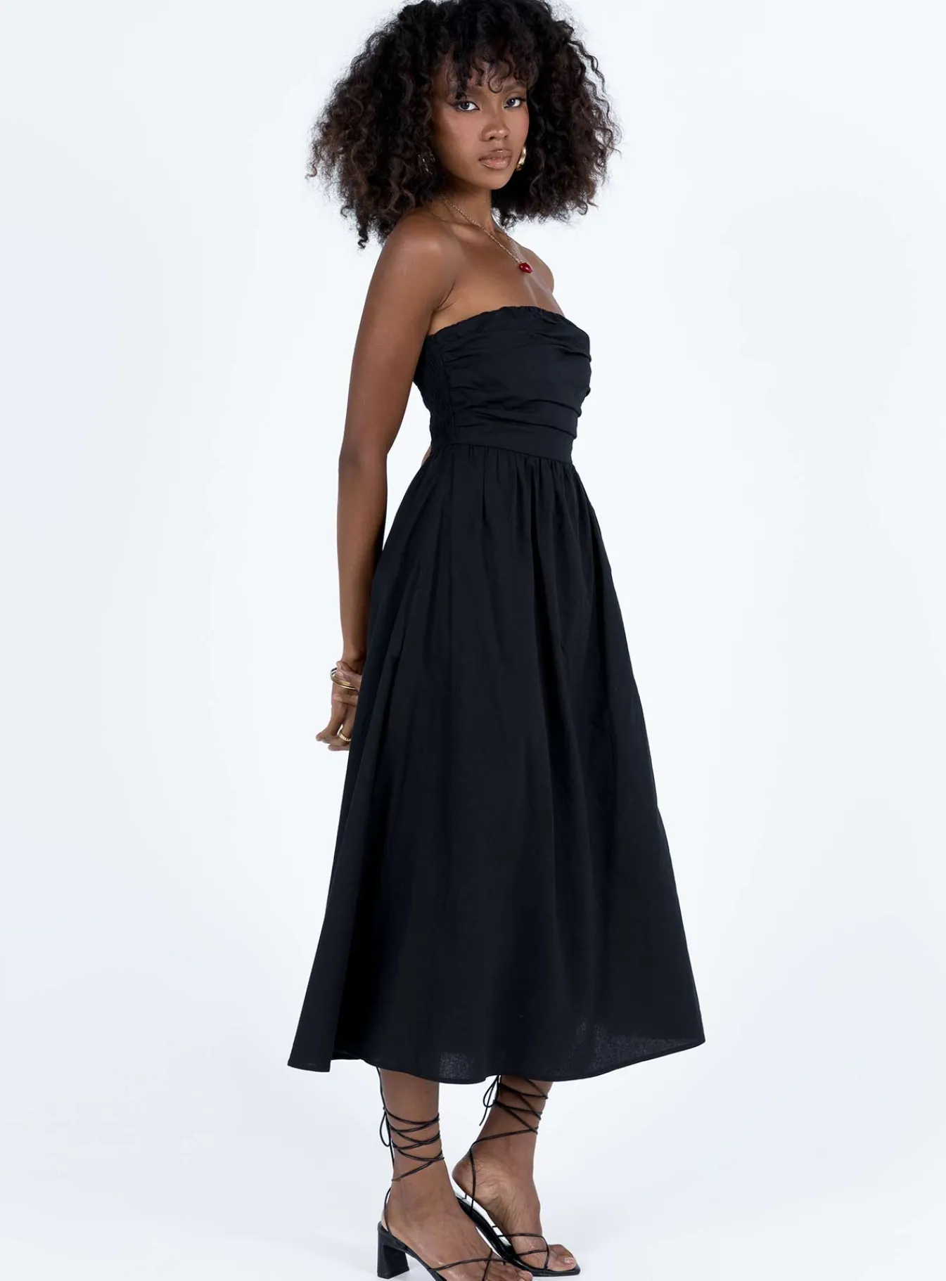 Princess Polly Barina Maxi Dress Black Best