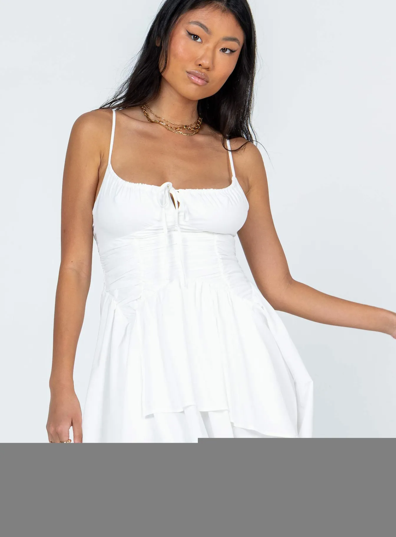 Princess Polly Barrett Mini Dress White Store