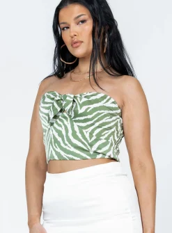 Princess Polly Bayles Top Zebra New