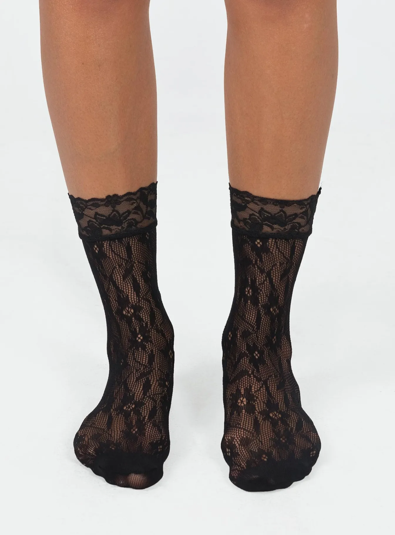 Princess Polly Bazley Lace Socks Black Best Sale