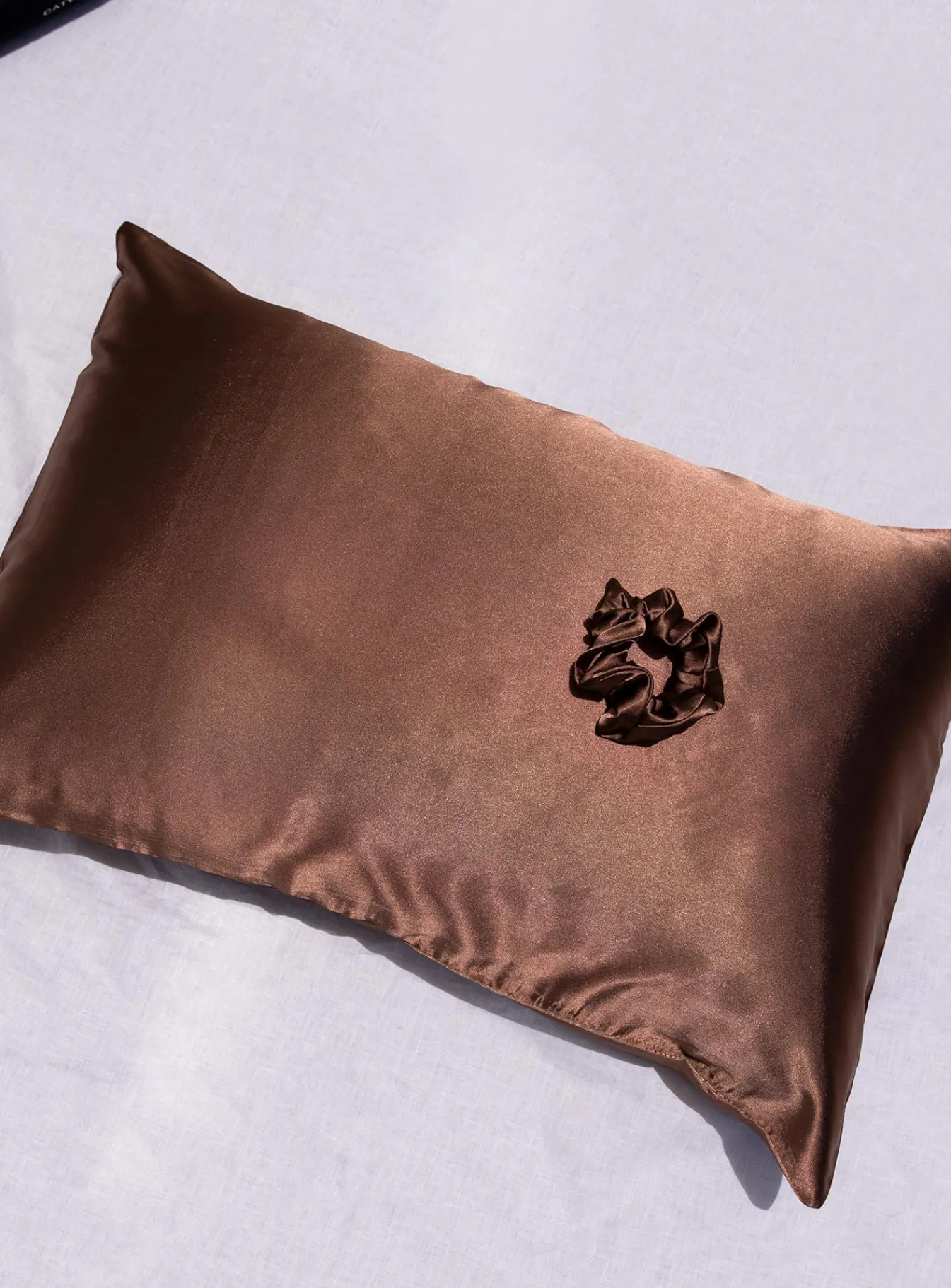 Princess Polly Beauty Sleep Silky Set Chocolate Brown Clearance