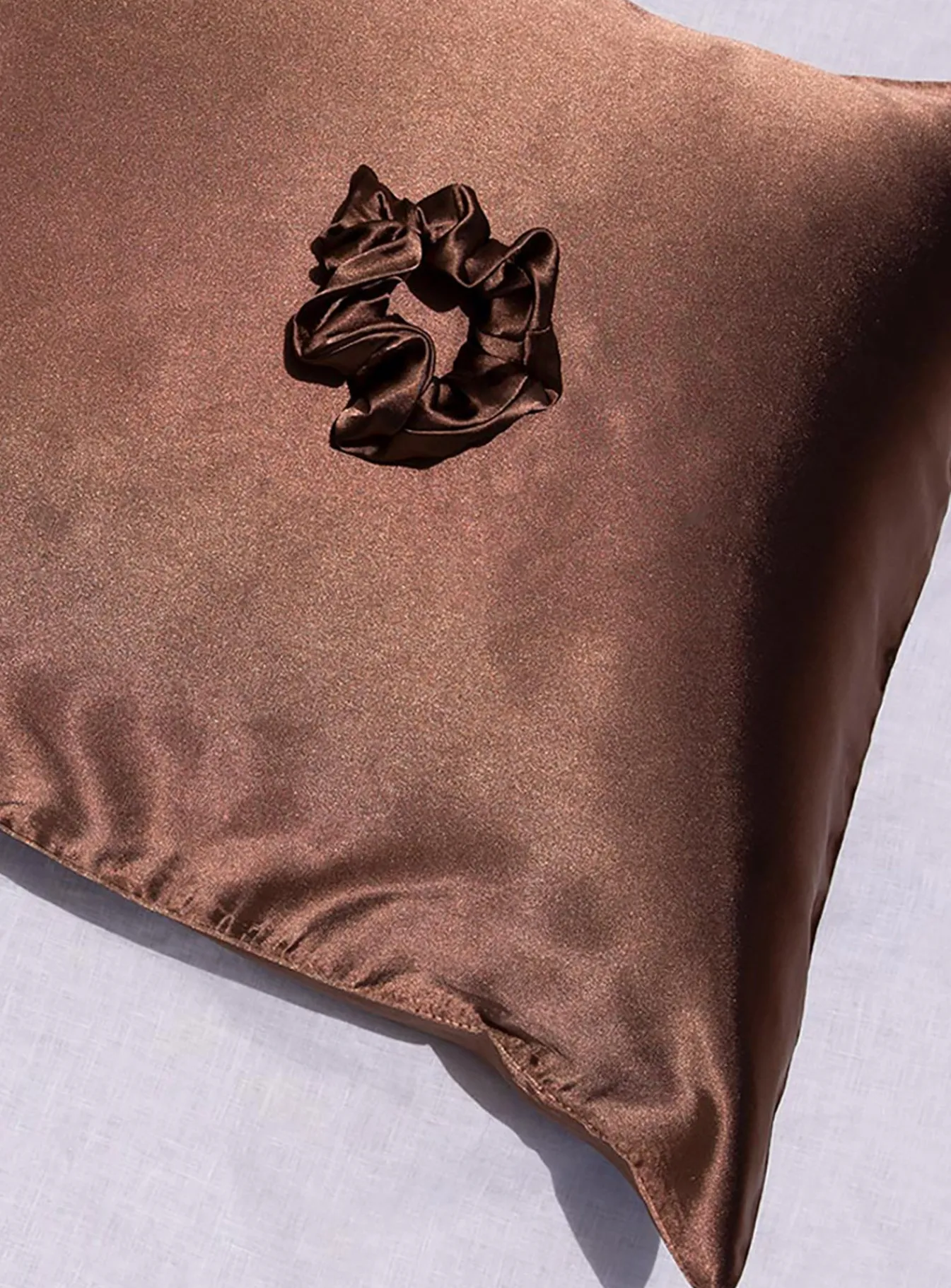 Princess Polly Beauty Sleep Silky Set Chocolate Brown Clearance