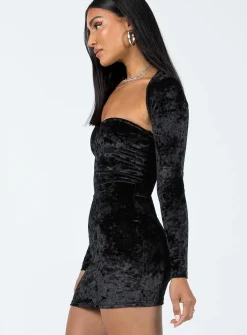 Princess Polly Beenna Velour Set Black Online