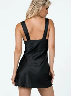 Princess Polly Bel Air Mini Dress Black Fashion