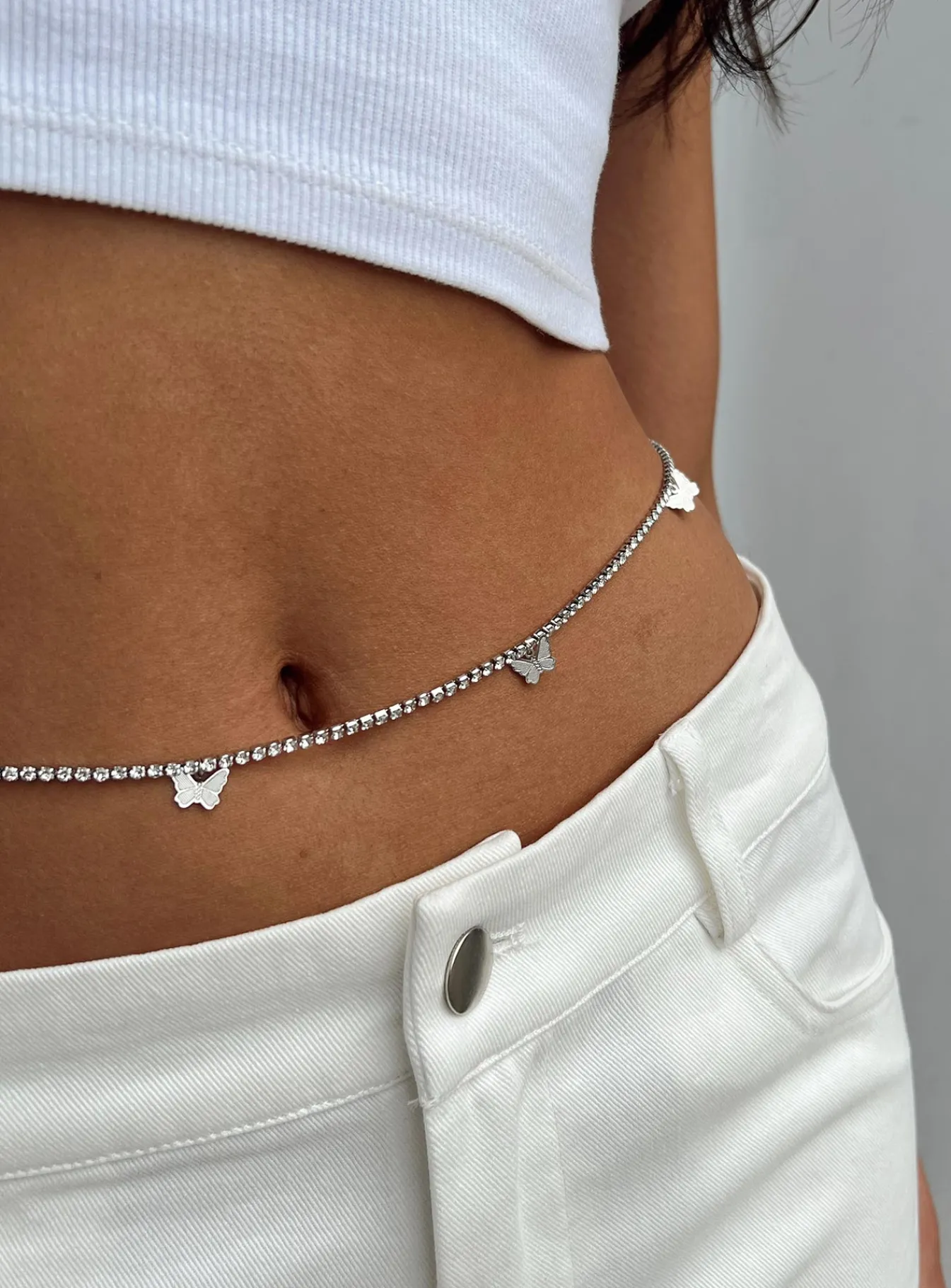 Princess Polly Believer Chain Belt Silver Fashion