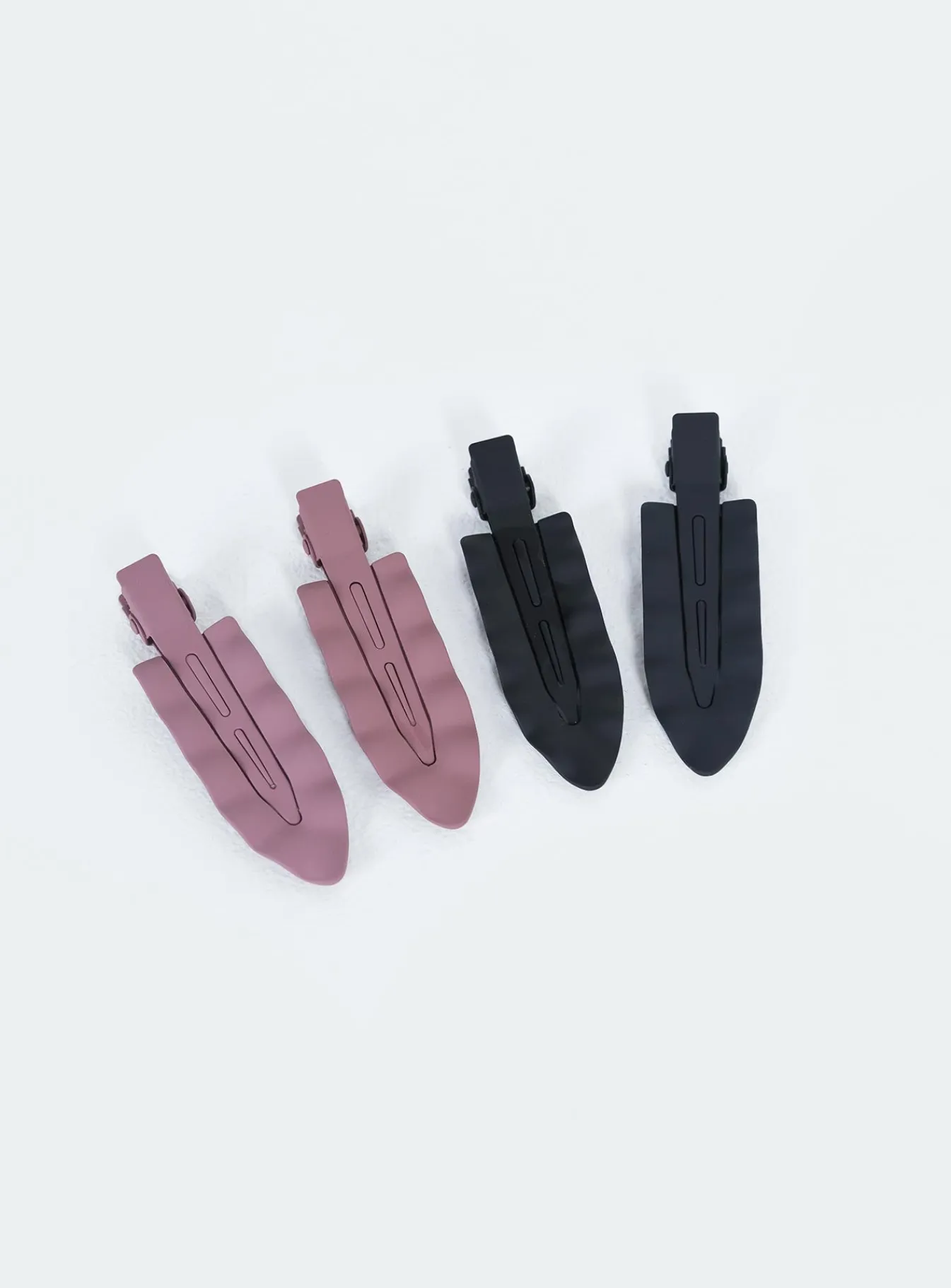 Princess Polly Belsie Hair Clip Pack Pink / Black Black/Pink Shop