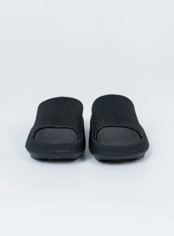 Princess Polly Benito Slides  Black Cheap