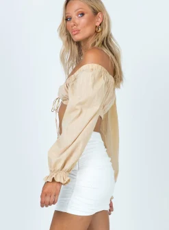 Princess Polly Benji Mini Skirt White Fashion