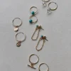 Princess Polly Benli Earring Pack Multi   Gold Flash Sale