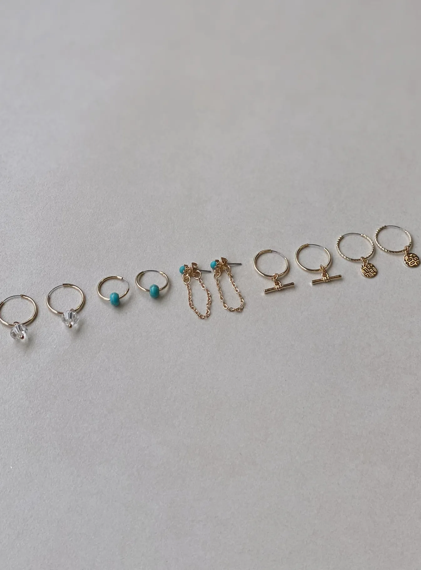 Princess Polly Benli Earring Pack Multi Gold Flash Sale