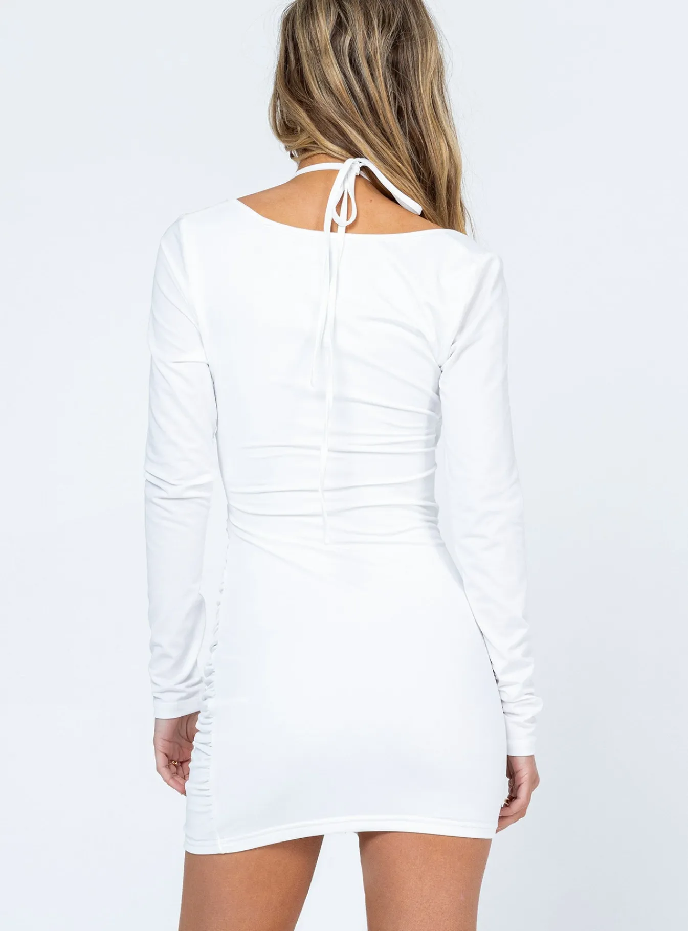 Princess Polly Benny Mini Dress White Cheap
