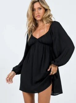 Princess Polly Bettie Mini Dress  Black Sale