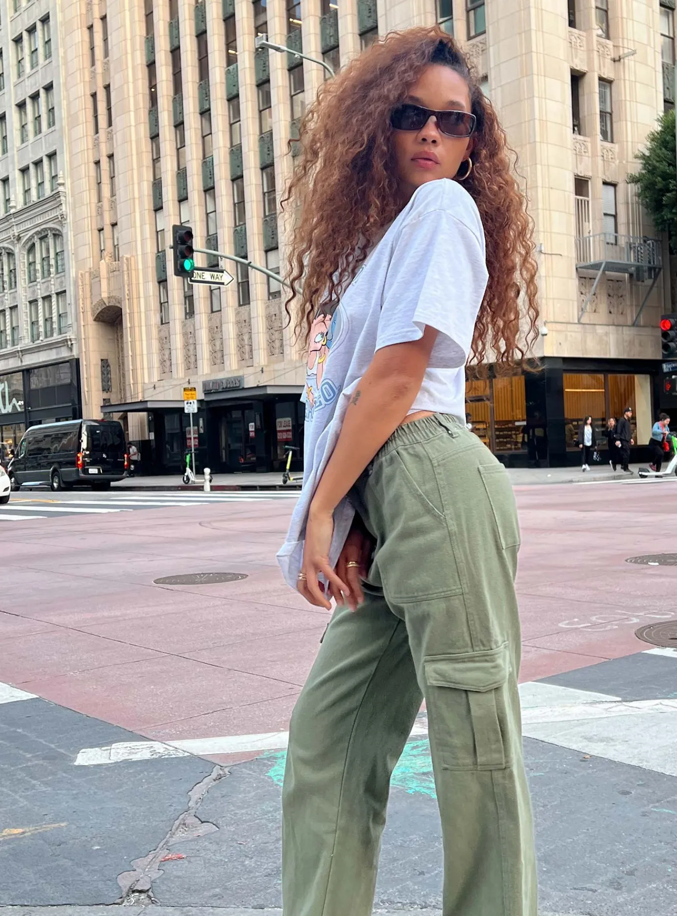 Princess Polly Betty Boop Jean Oversized Tee Grey Sale