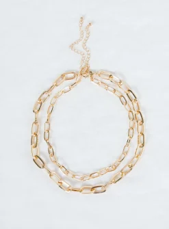 Princess Polly Between Us Necklace   Gold Shop