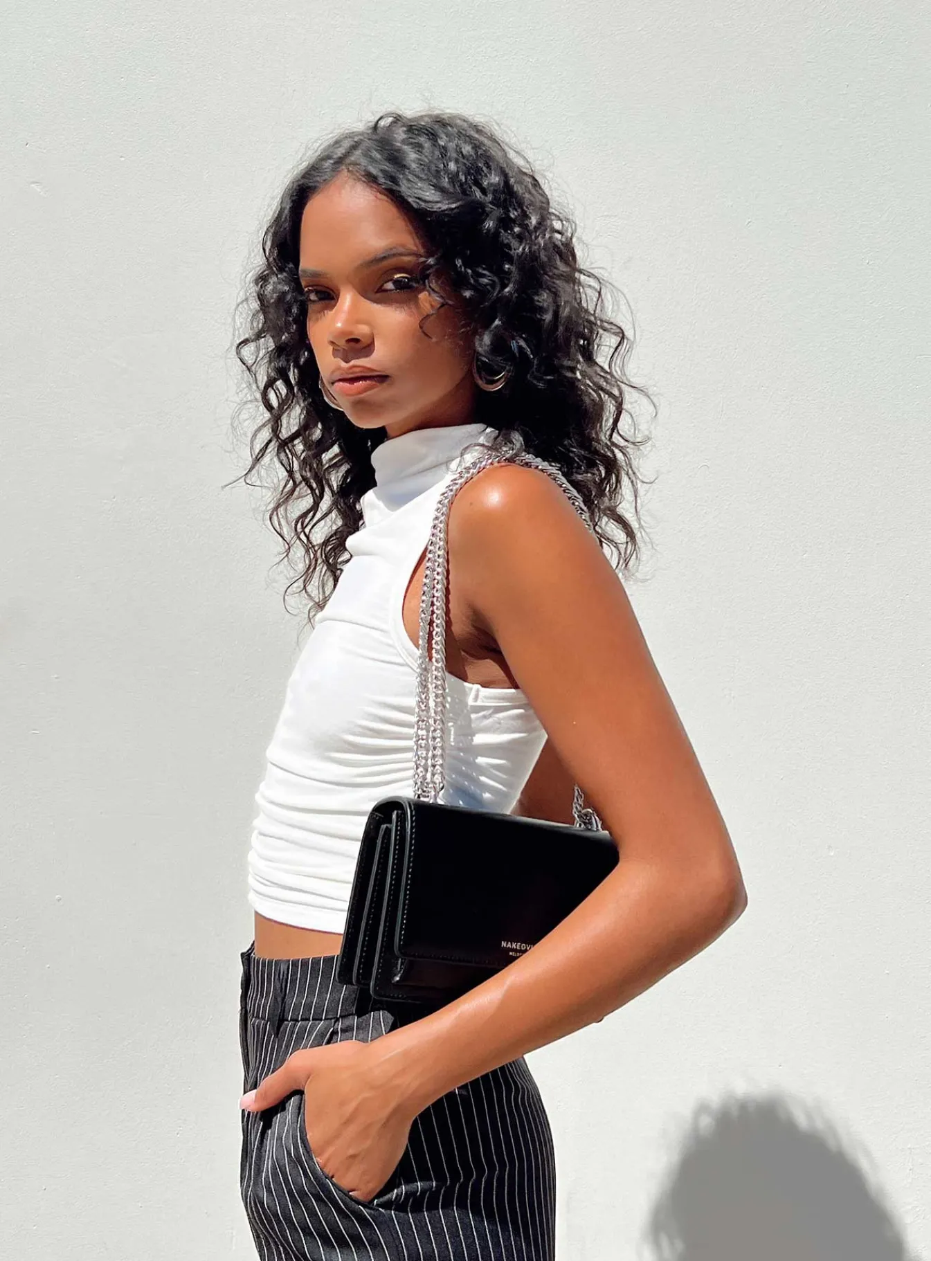 Princess Polly Bickell Tank Top White Hot