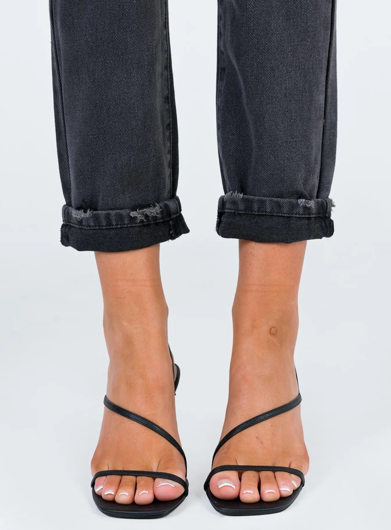 Princess Polly Billini Montague Heels  Black Hot
