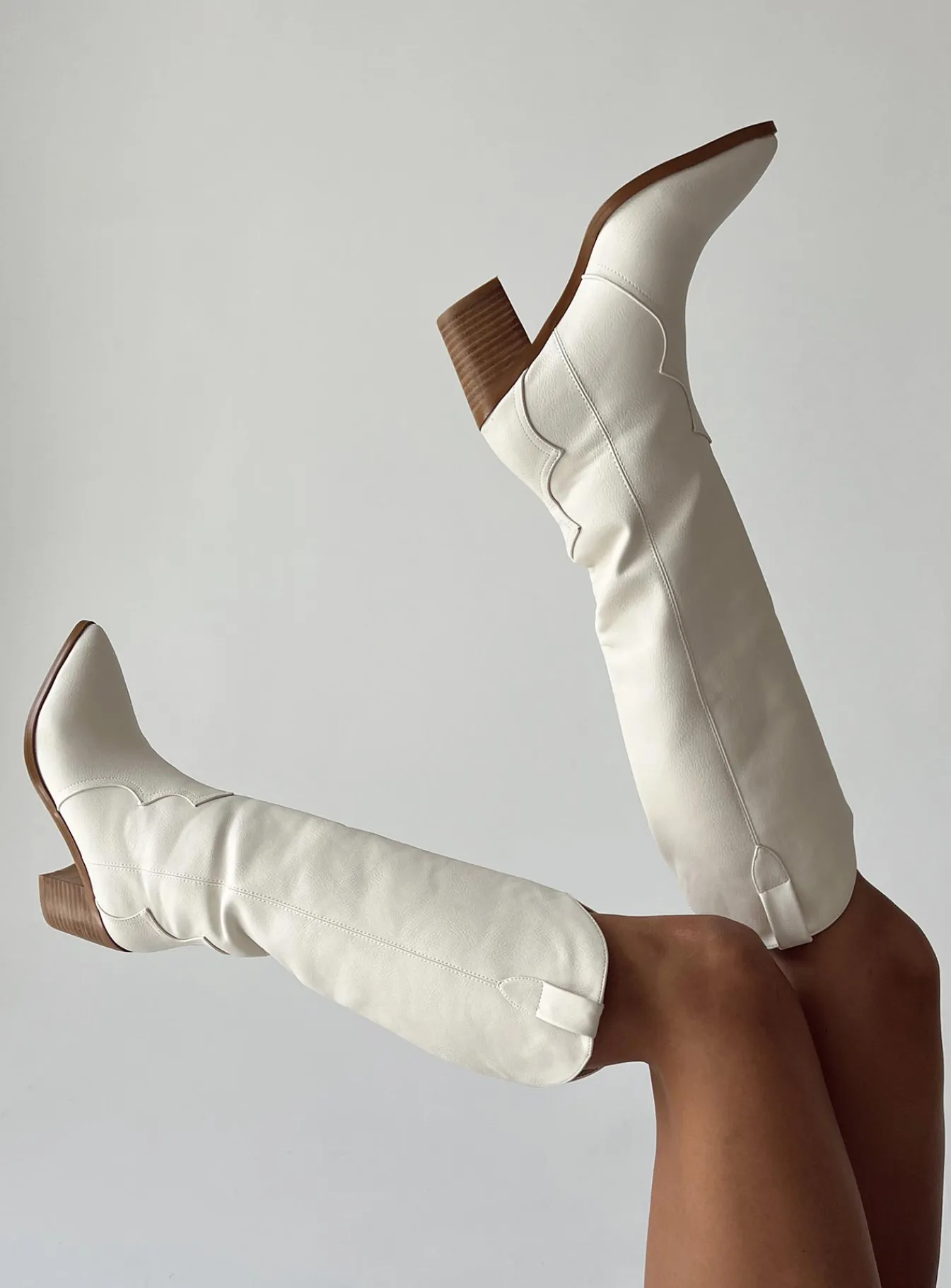 Princess Polly Billini Novena Boot Off White Fashion