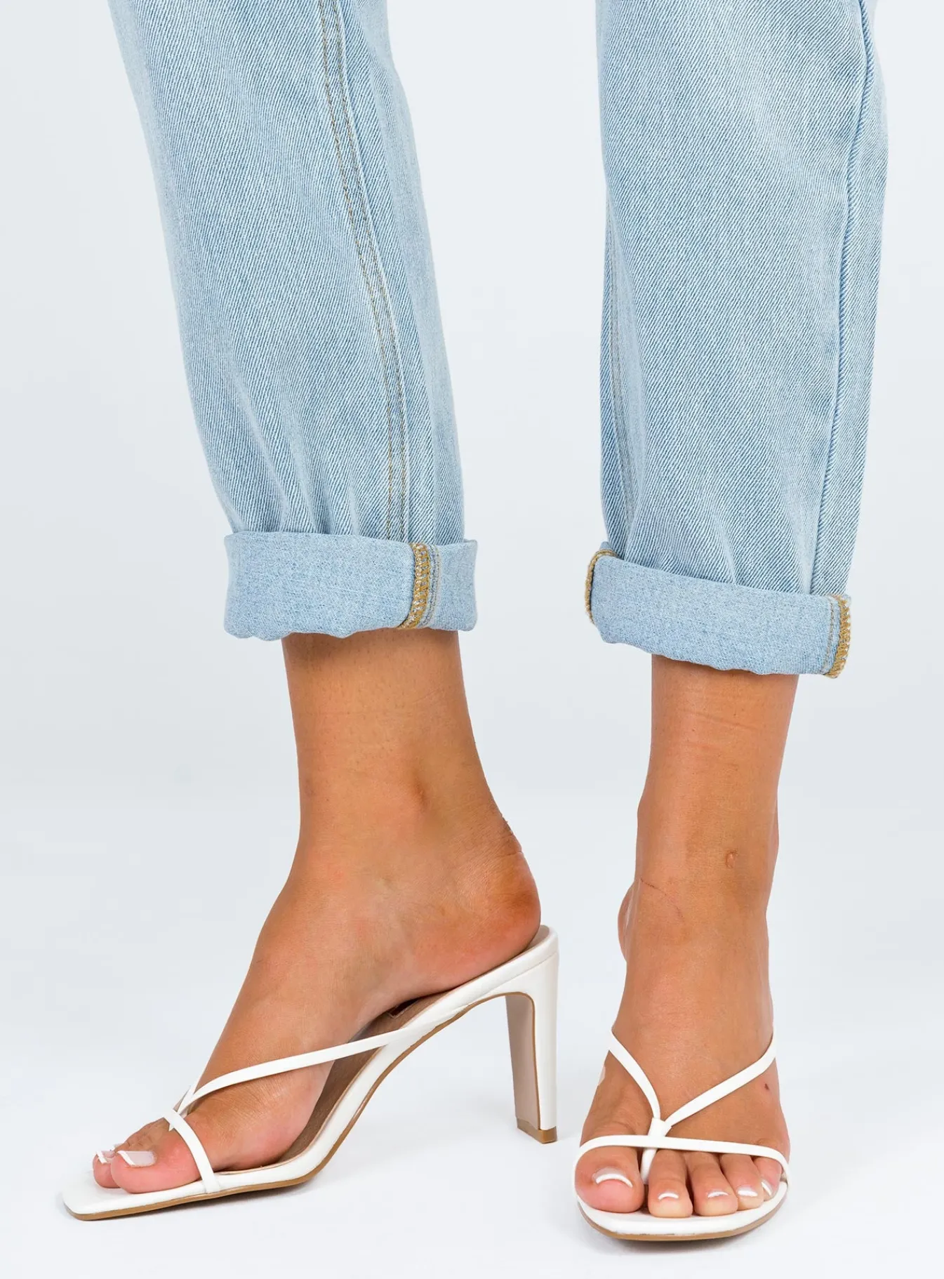 Princess Polly Billini Silas Heel White Fashion