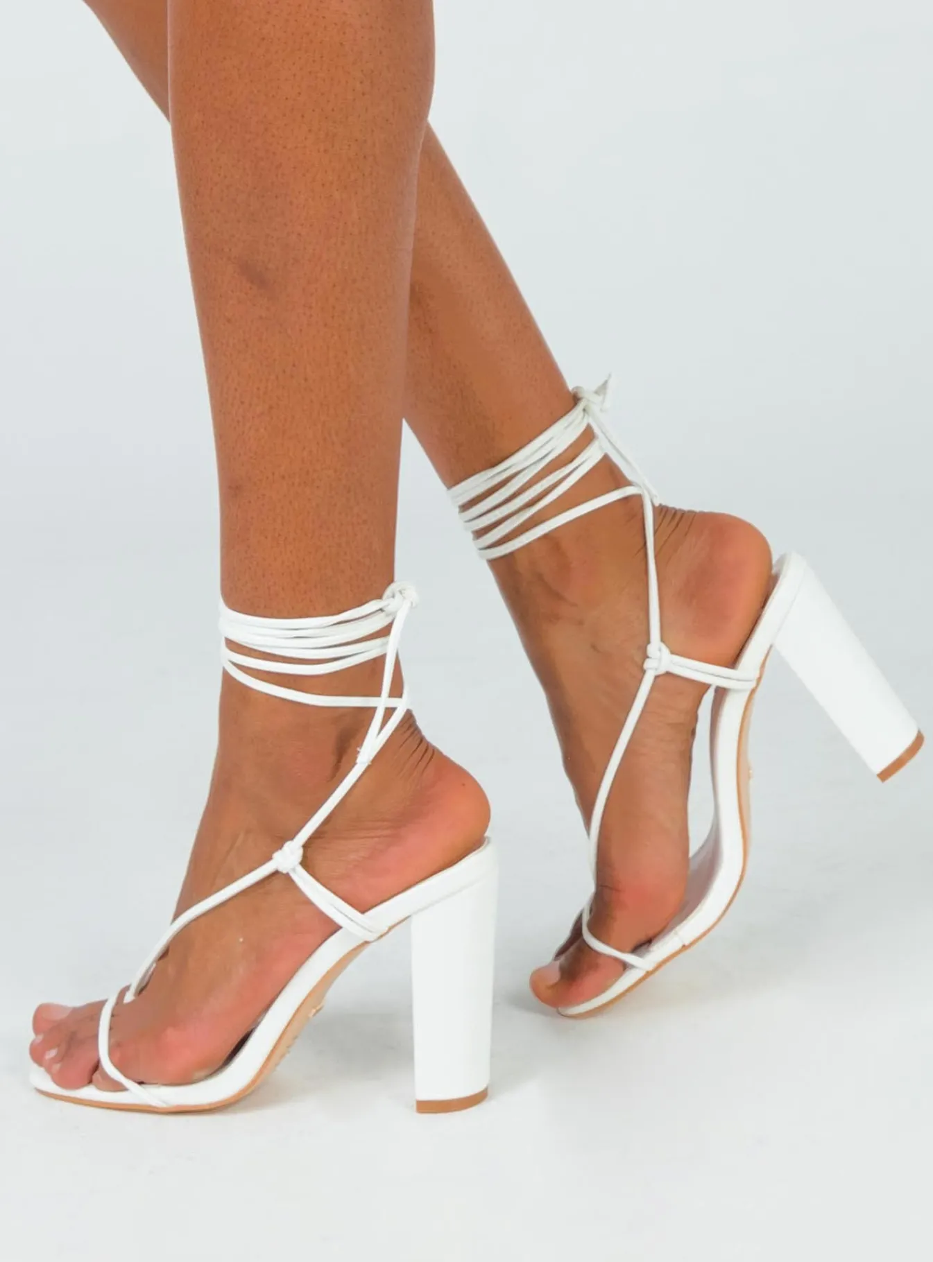 Princess Polly Billini Virden Heels White Shop