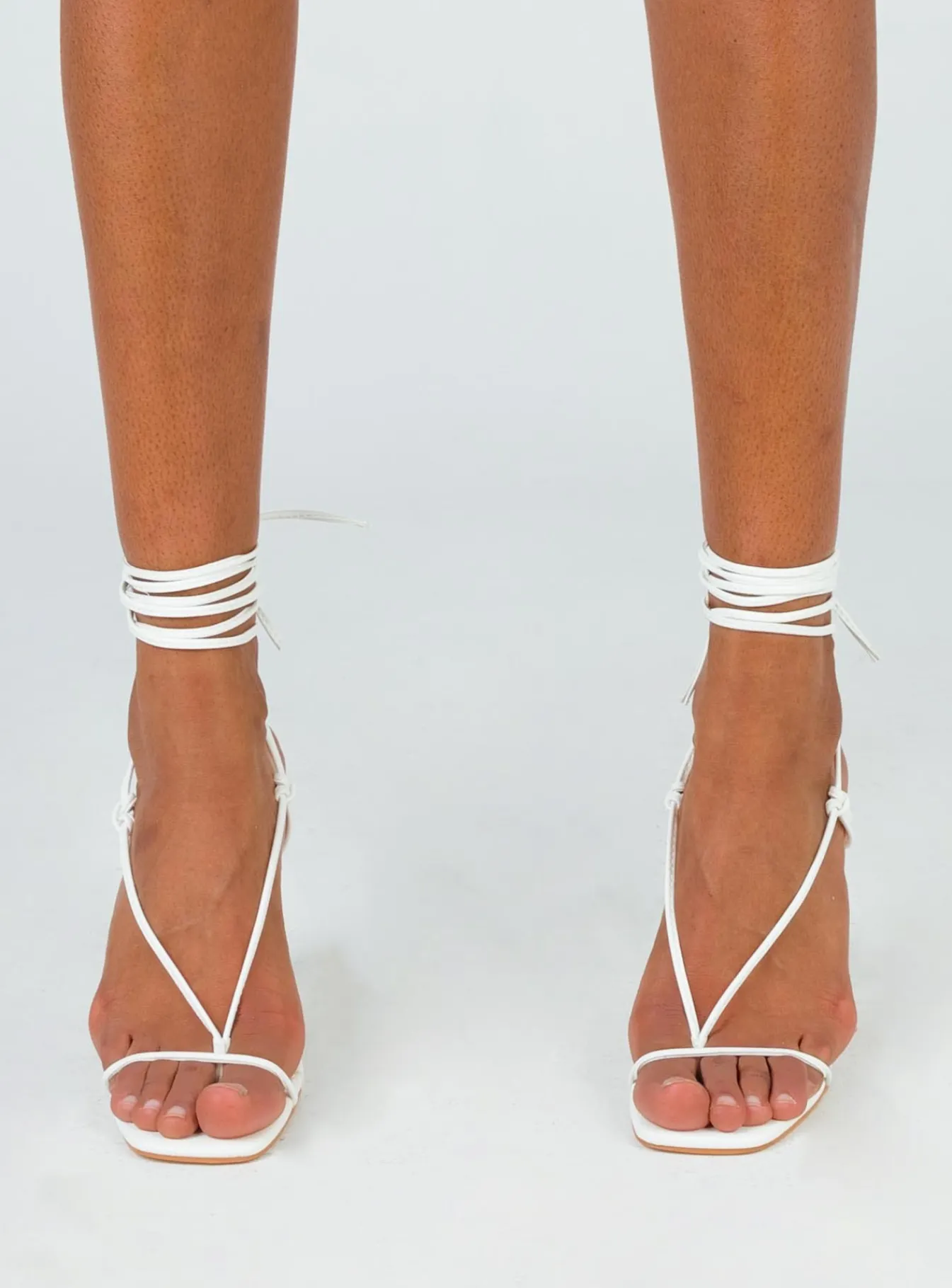 Princess Polly Billini Virden Heels White Shop
