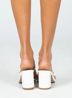 Princess Polly Billini Yazmin Heels White Store