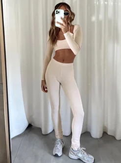 Princess Polly Birnam Set  Beige Hot