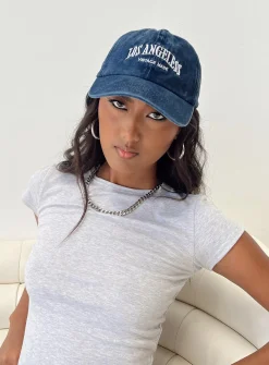 Princess Polly Blvd Cap Denim Sale