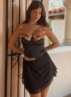 Princess Polly Boda Mini Skirt Black Online