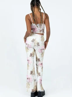 Princess Polly Bohemian Romance Pant  Multi New